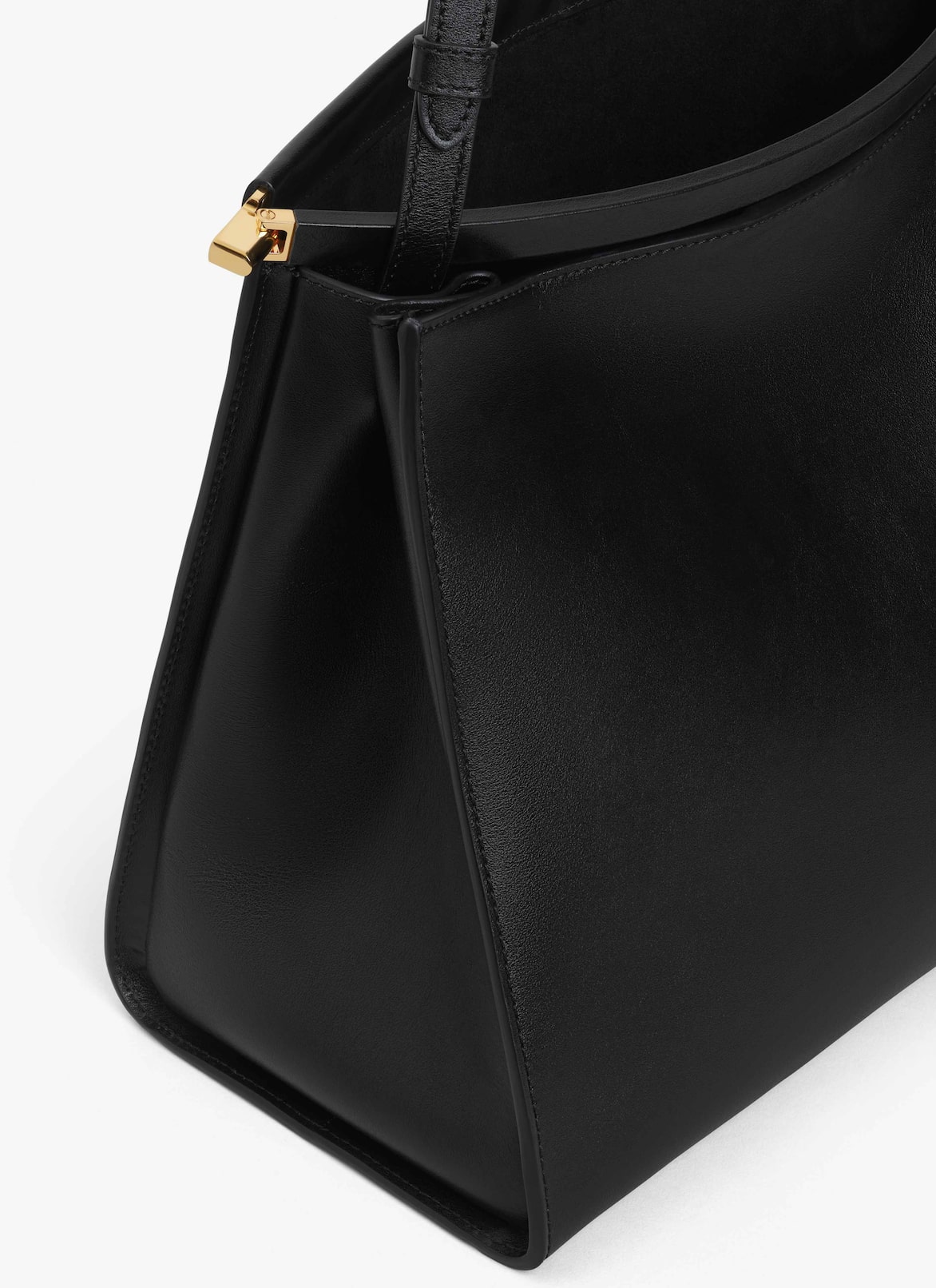 LE CLICK MEDIUM SQUARE BAG IN CALFSKIN ALAÏA BLACK LE CLICK MEDIUM SQUARE BAG IN CALFSKIN